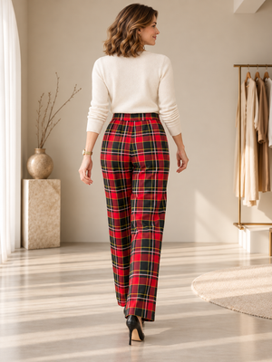 #BlackGoldPlaid