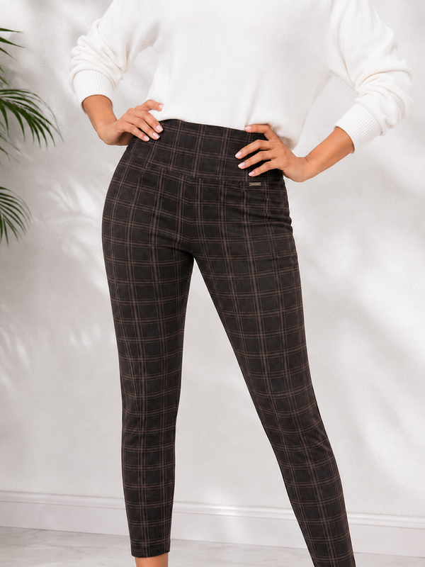 #BrownPlaid