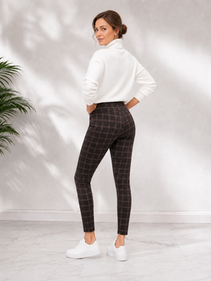 #BrownPlaid