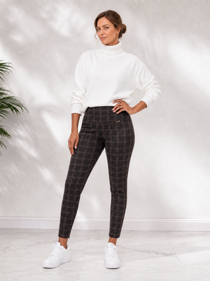 #BrownPlaid