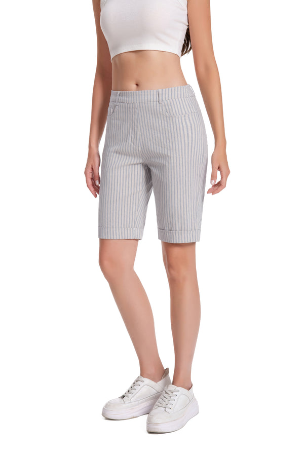 #GreyWhiteWideStripe
