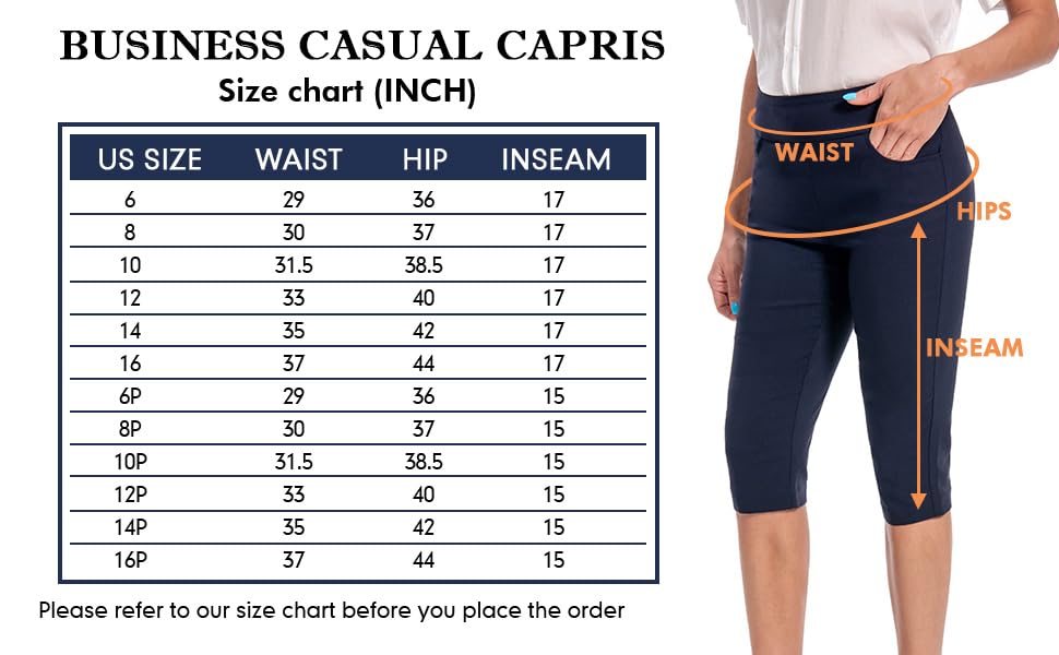 Vestido casual de trabajo Millennium con entrecruzamiento y superelástico para mujer de Jessica Riley, estilo capri sin cierres con dos bolsillos delanteros (as1, Numeric, Numeric_8, Regular, Petite, Azul marino)