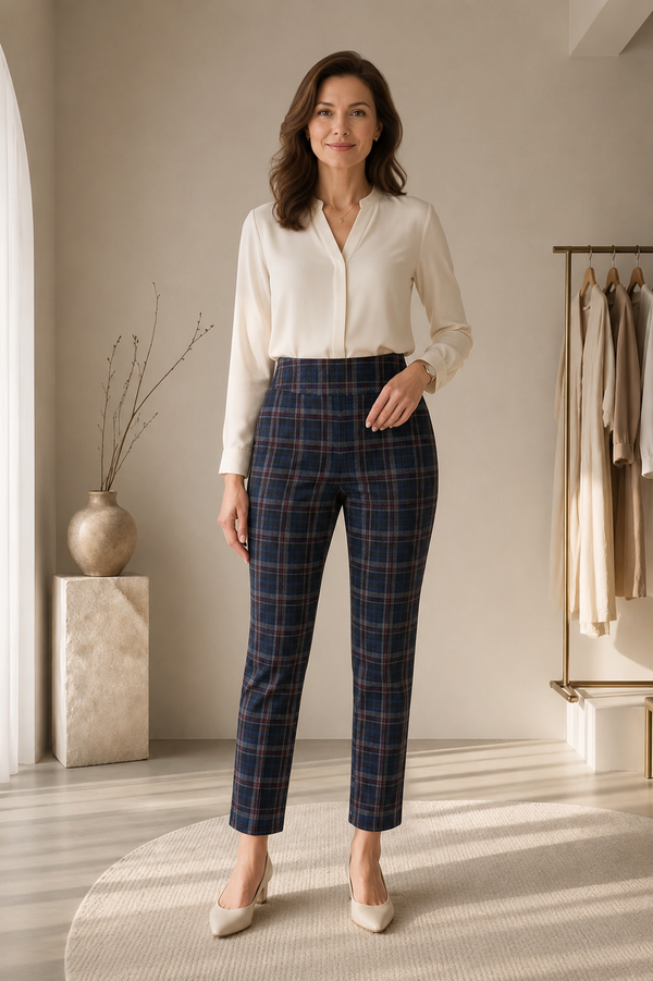 #RoyalWinePlaid