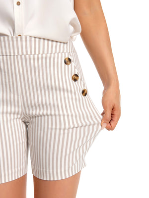 #KhakiWhiteStripe